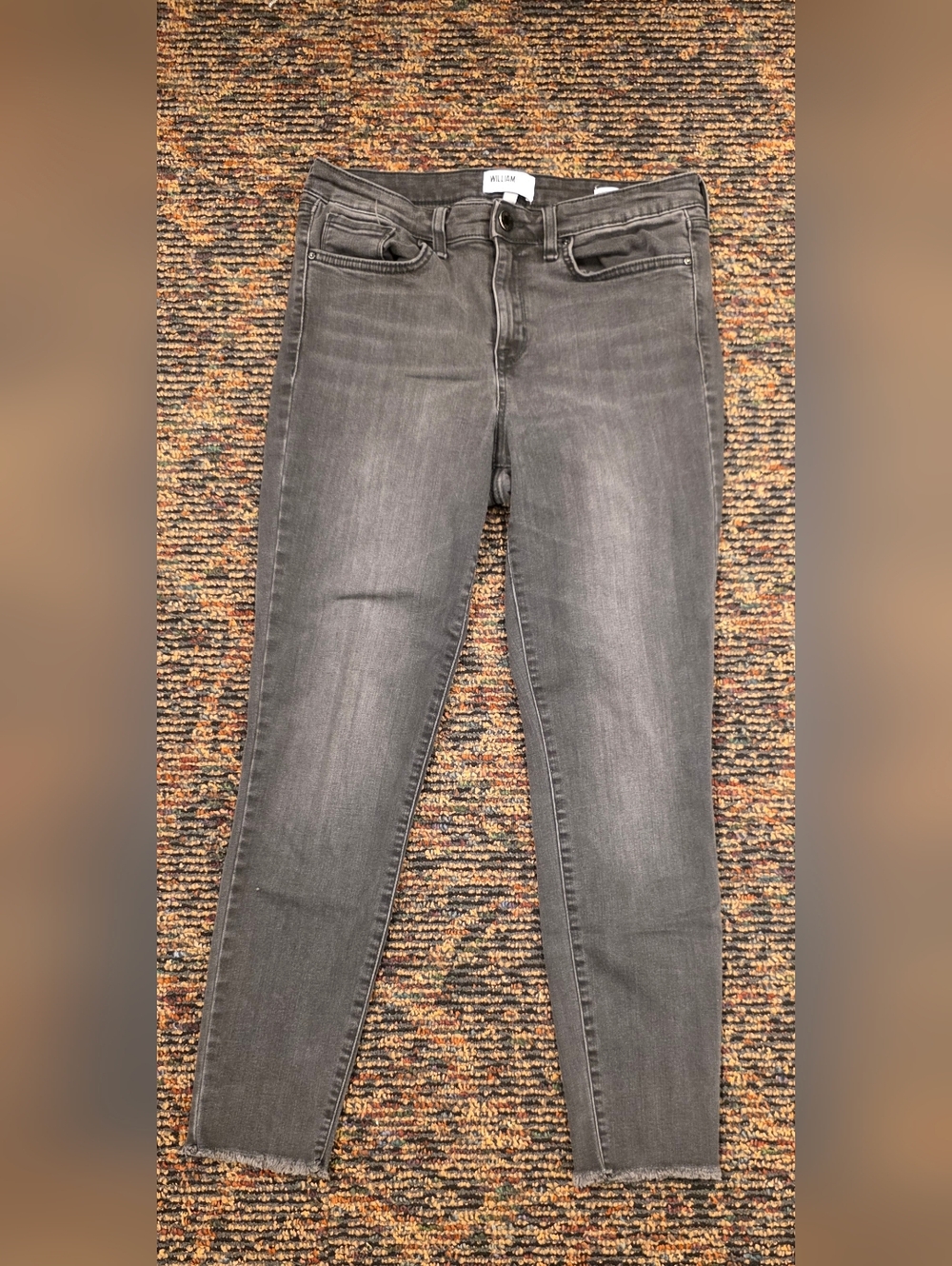 William Rast Black Skinny Jeans